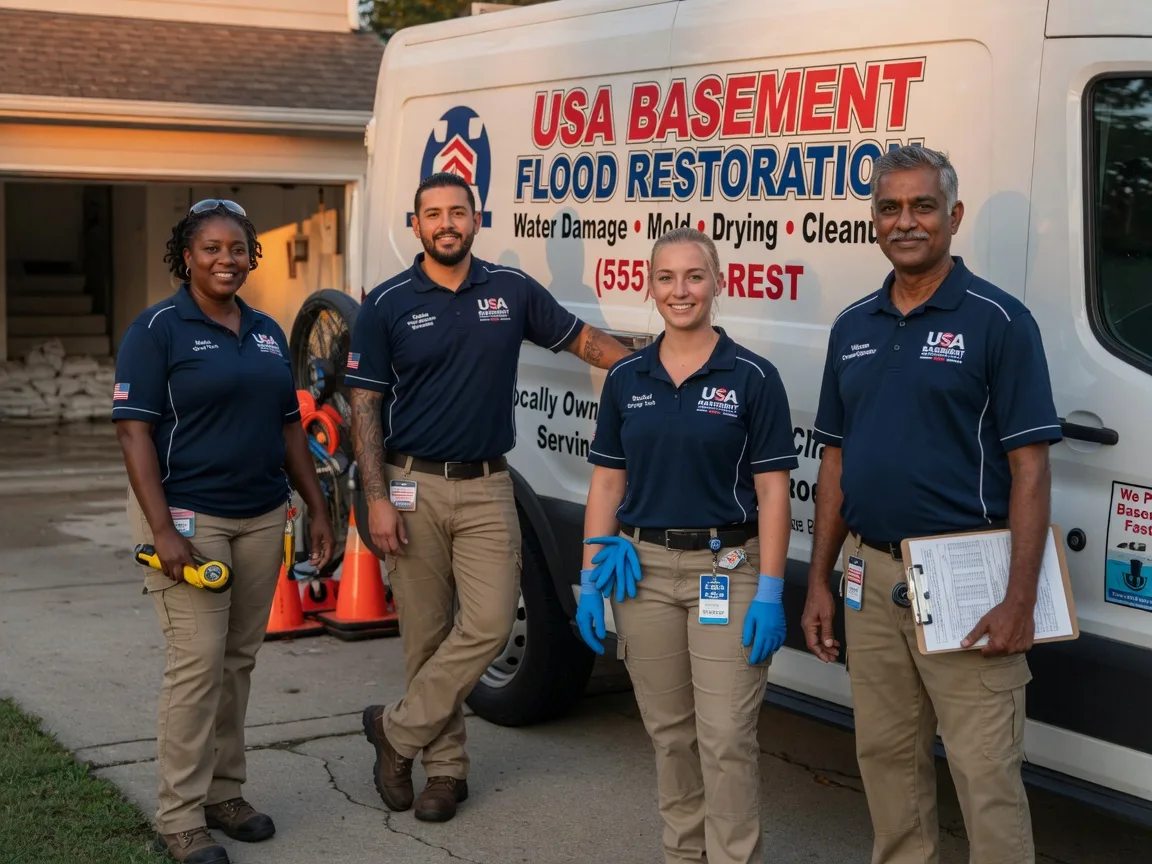 Basement Flood Cleanup company in Highland, IL